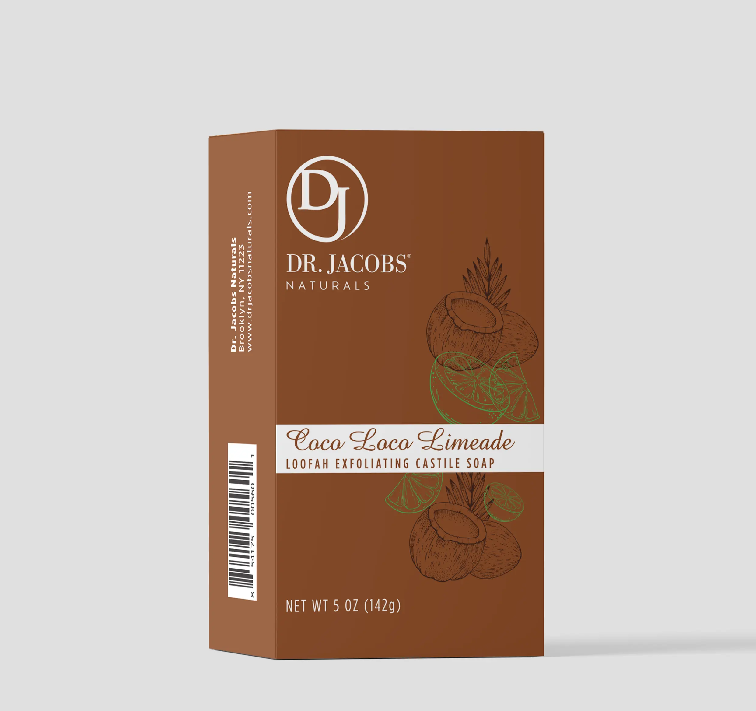 天然絲瓜纖維去角質皂 瘋狂椰子檸檬水