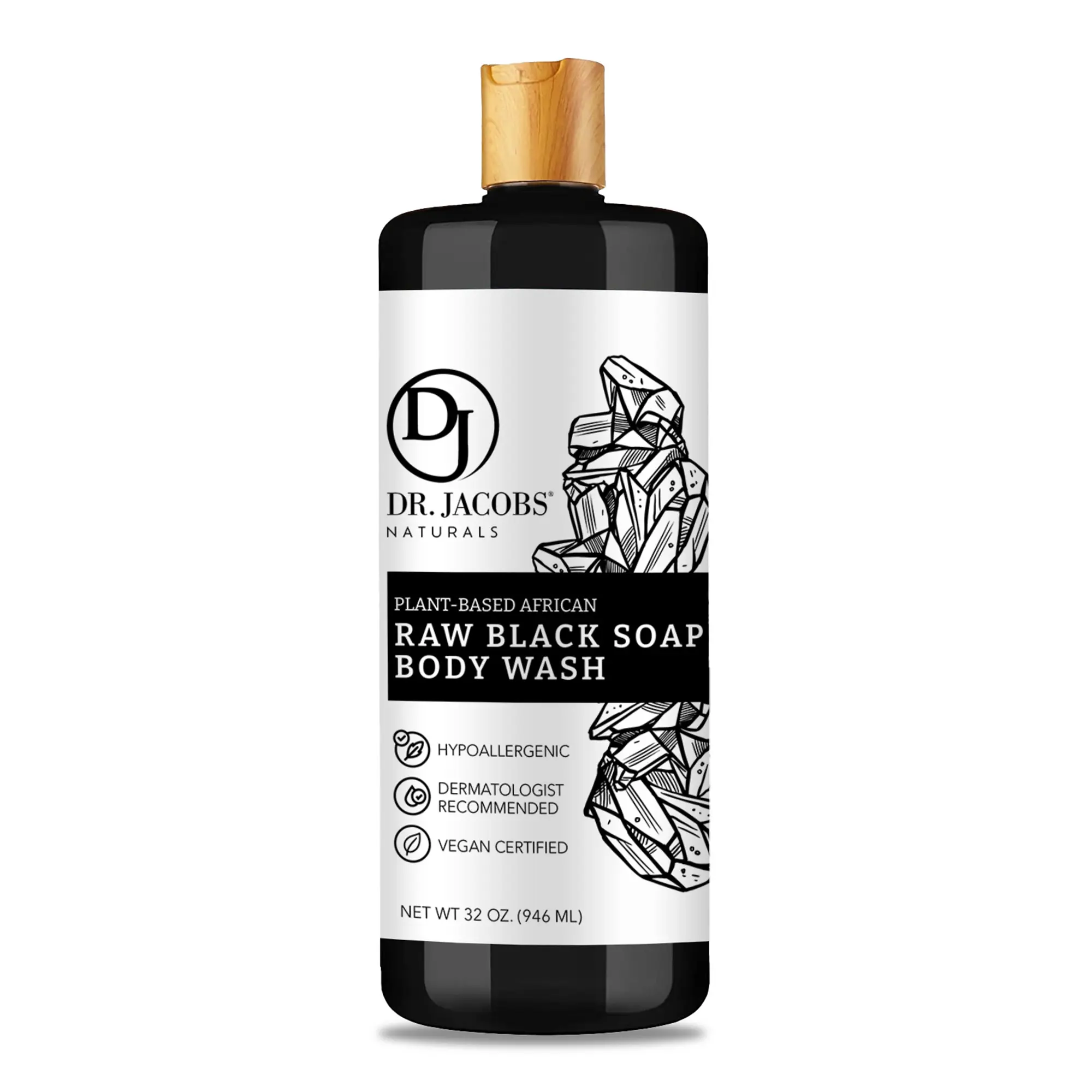 非洲黑皂潔膚露 溫和淨化