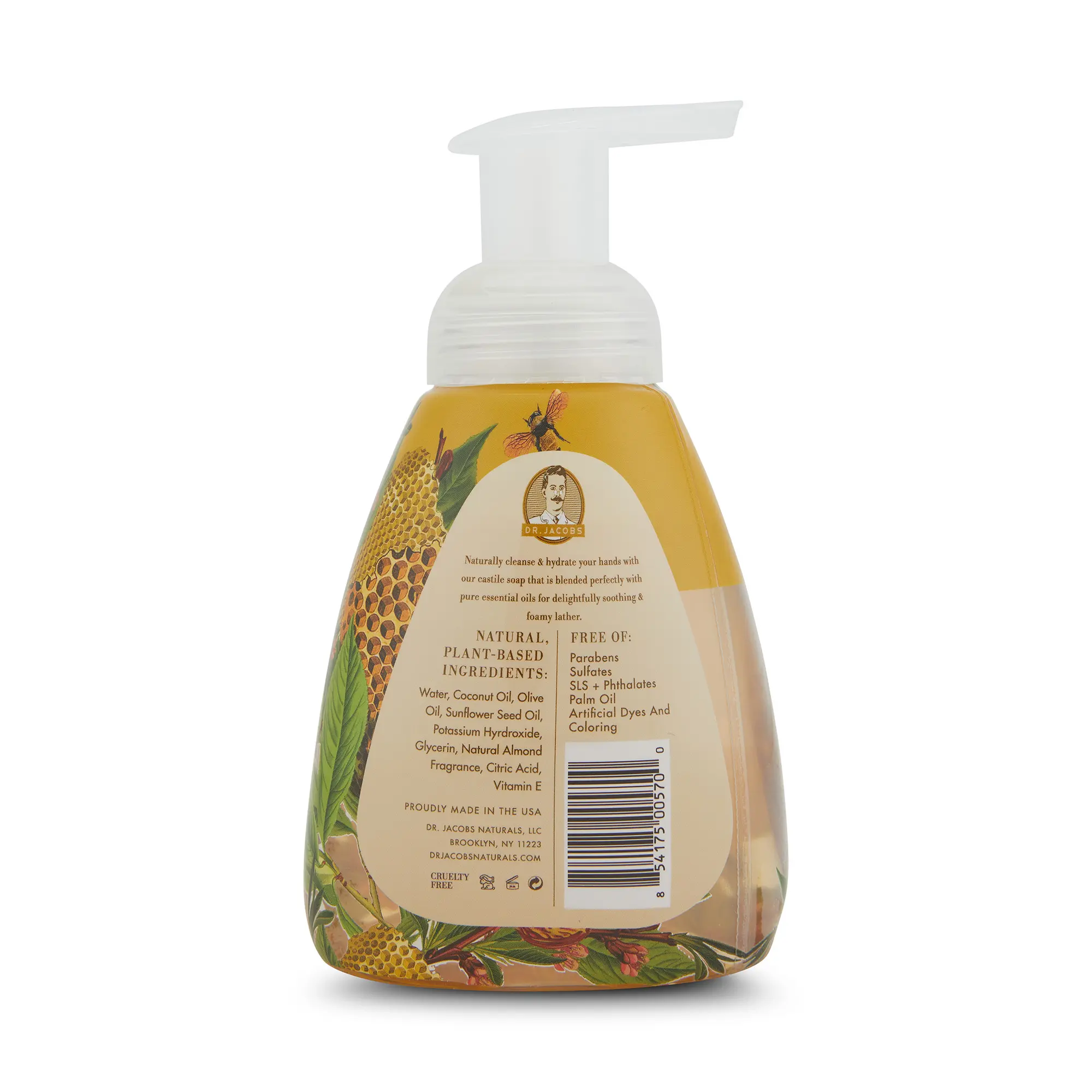 純淨植萃洗手露 杏仁蜂蜜